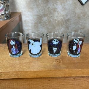 The Nightmare Before Christmas Set of 4 Shot Glasses